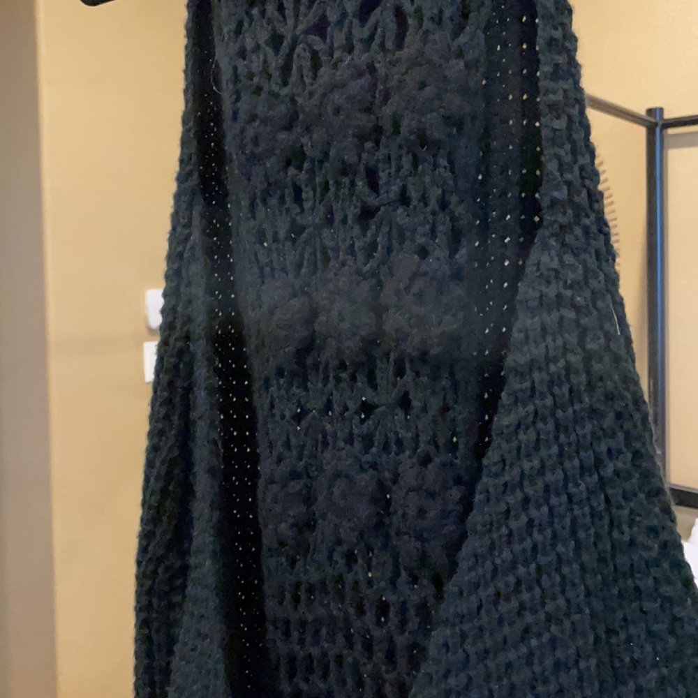 Open Back Turtle Neck Sweater - Picture 2 of 5